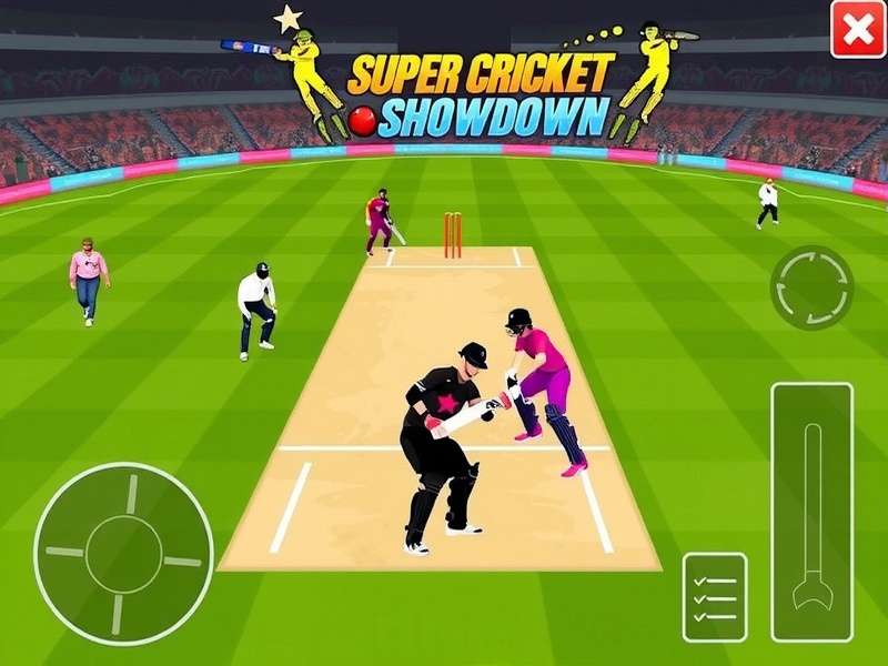 Super Cricket Showdown Game Screenshot